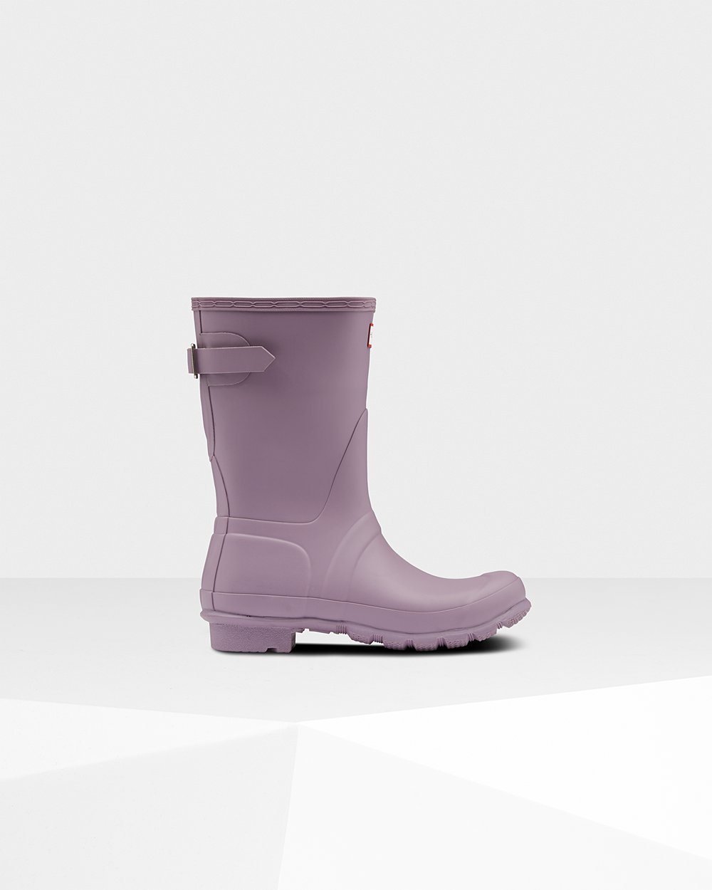 Galochas Curtas Hunter Feminina Roxo - Original Back Adjustable - 23YXQDHCN